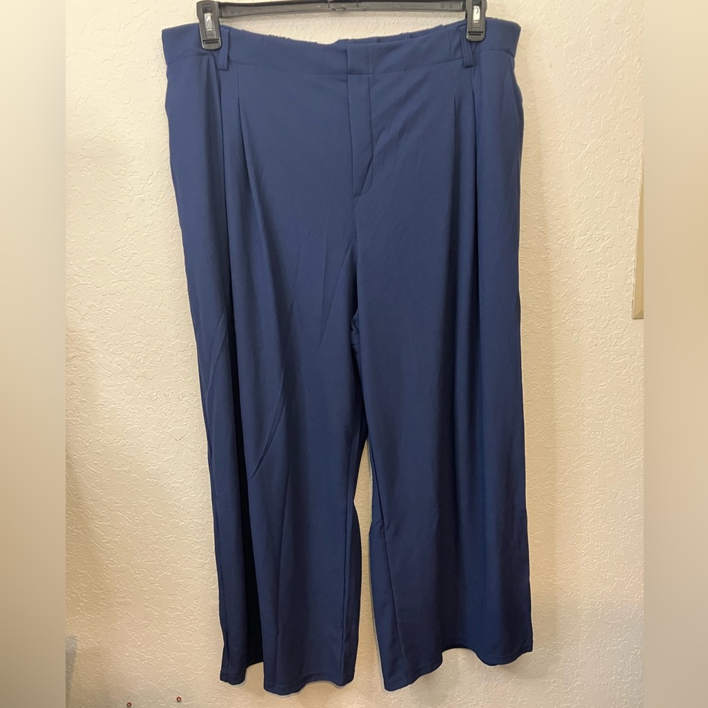 NWT HALARA Flex™ High Waisted Pocket Wide Leg Waffle Work Pants